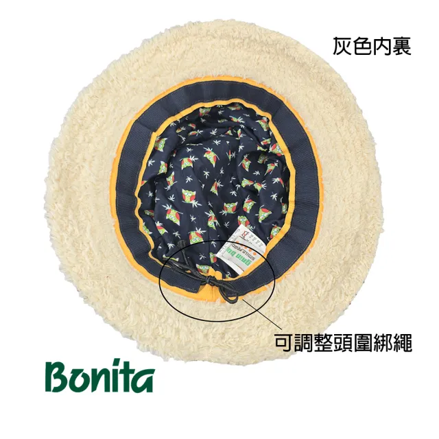 【Bonita 葆倪】日本進口/童帽/絨毛拼接趣味造型童帽/699-4856