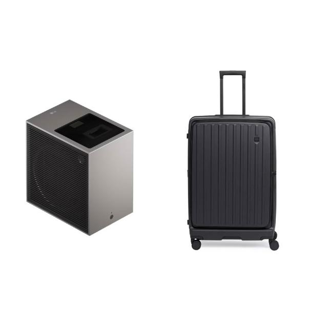 【LG 樂金】旅行劇院組-CineBeam S 小銀河 Ultra 超短焦 4K 微型投影機+Acer 28吋行李箱 (PU615U)