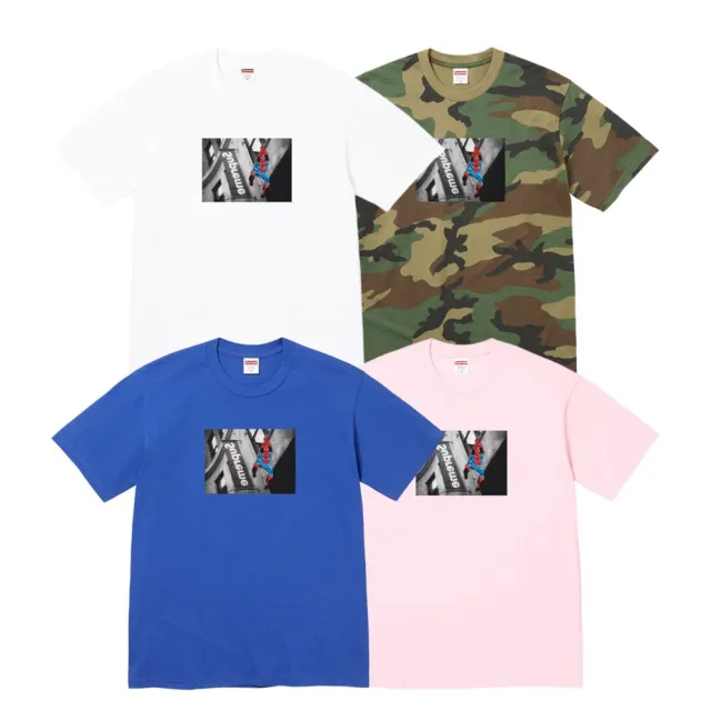 【SUPREME】Spider-Man x Supreme 26SS Tee 蜘蛛人短T 藍/粉/迷彩/白 SS26T56