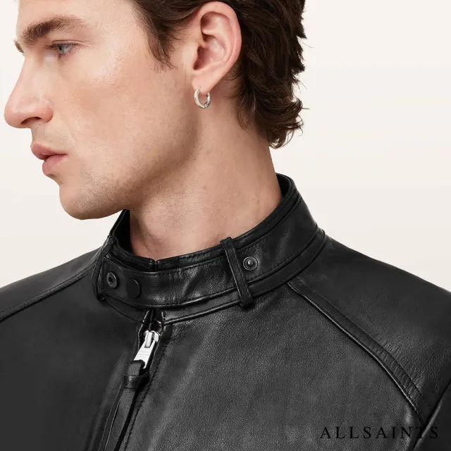 【ALLSAINTS】CORA 經典簡約純羊皮皮衣外套 M064LB (常規版型)