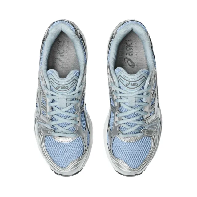 【asics 亞瑟士】Gel-Kayano 14 灰藍 輕量 透氣 緩震 運動鞋 男女鞋 1203A537-401