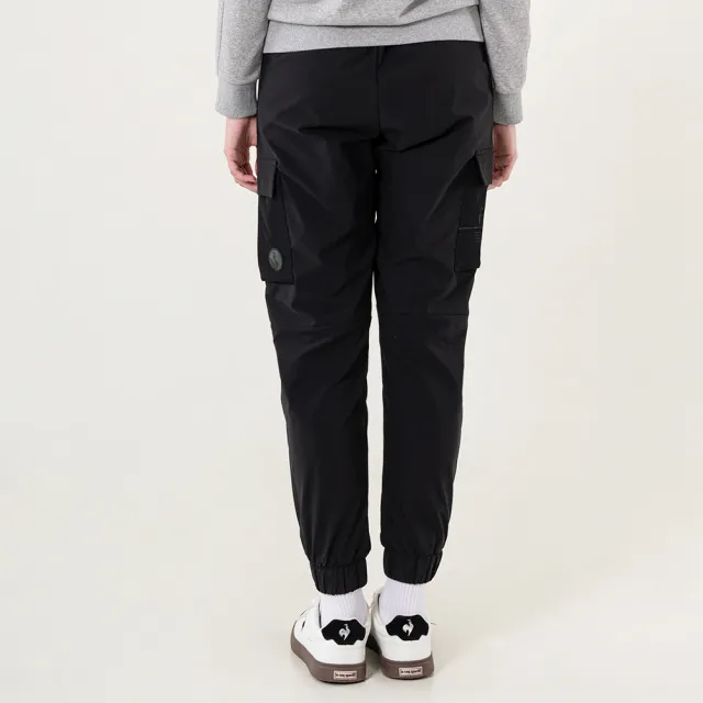 【LE COQ SPORTIF 公雞】休閒潮流平織運動長褲 男女款-2色-LWU81272_LWU82272