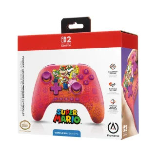 【PowerA】任天堂官方授權 Switch 2無線遊戲手把-瑪利歐家族