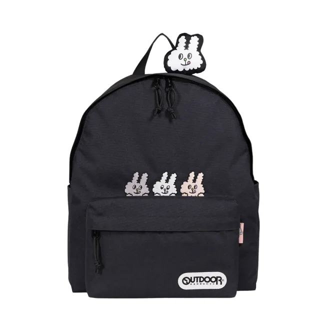 【OUTDOOR】雙11 Bunni Konbiny聯名後背包-大-黑色 OD163145BK