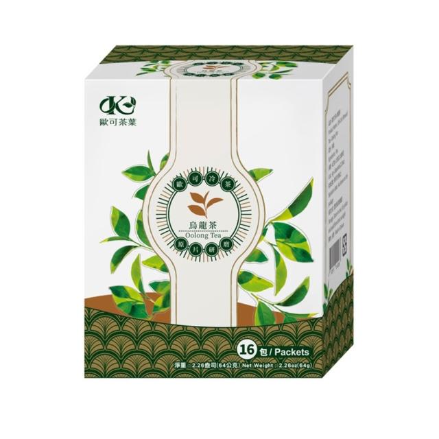 【歐可茶葉】冷泡茶-烏龍茶x1盒(4gX16包/盒)
