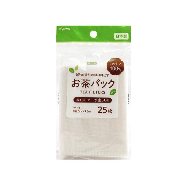 【GOOD LIFE 品好生活】日本製 多功能濾茶袋/濾茶包（25枚入）