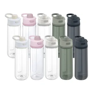 【THERMOS 膳魔師】買1送1_美國製彈蓋輕水瓶710ml 共2入(TP4329)