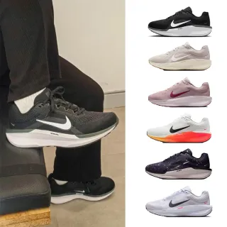 【NIKE 耐吉】運動鞋 慢跑鞋 MNS NIKE AIR WINFLO 11 WIDE 男鞋 女鞋 黑白紫黃 多款(FJ9510-100&)