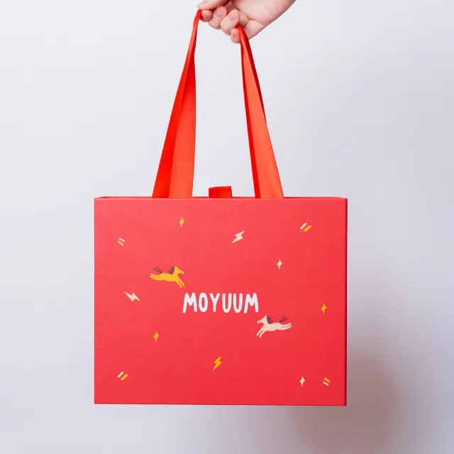 【MOYUUM】逐夢之旅．馬年新生兒限定禮盒(馬年禮盒/彌月禮)