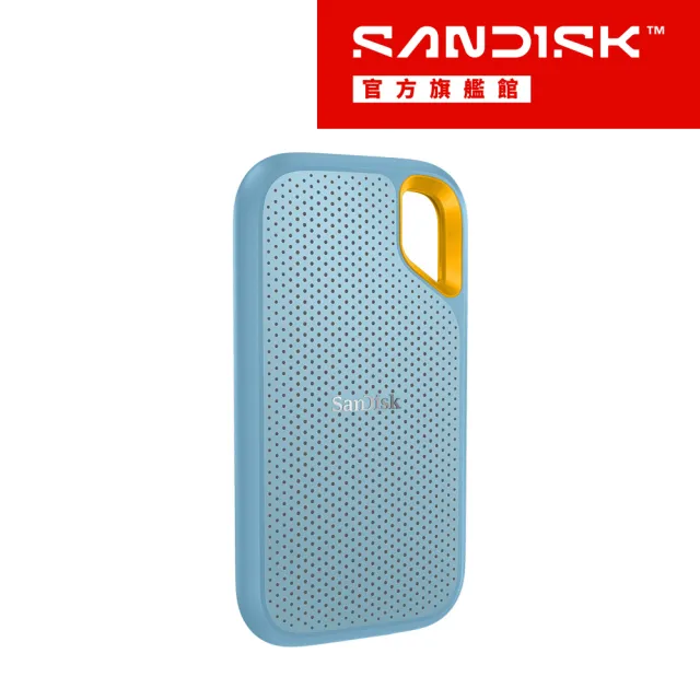 【SanDisk 晟碟】E61 1TB 行動固態硬碟(天藍/SDSSDE61-1T00-G25B/讀寫速度高達1050MB/s/1000MB/s)