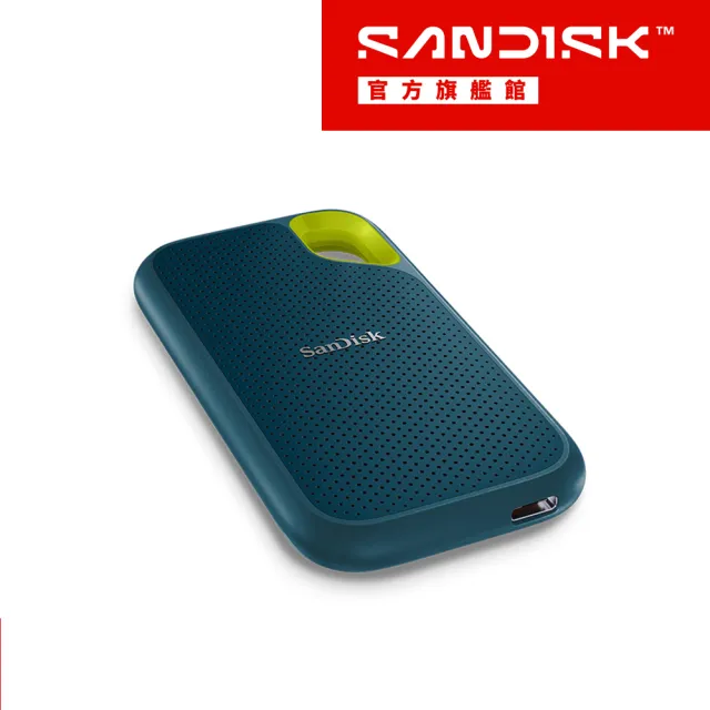 【SanDisk 晟碟】E61 1TB 行動固態硬碟(夜幕綠/SDSSDE61-1T00-G25M/讀寫速度高達1050MB/s/1000MB/s)