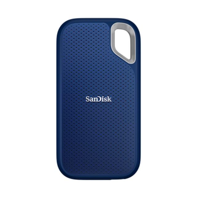 【SanDisk 晟碟】E61 1TB 2.5吋行動固態硬碟(寶藍/SDSSDE61-1T00-RR25/讀寫速度高達1050MB/s/1000MB/s)