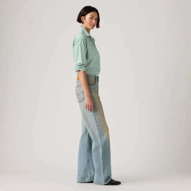 【LEVIS】ROSE 朴彩英同款 LOOSE BOOT 低腰 寬鬆靴型褲 牛仔褲 女生牛仔褲 人氣新品 005DO-0047