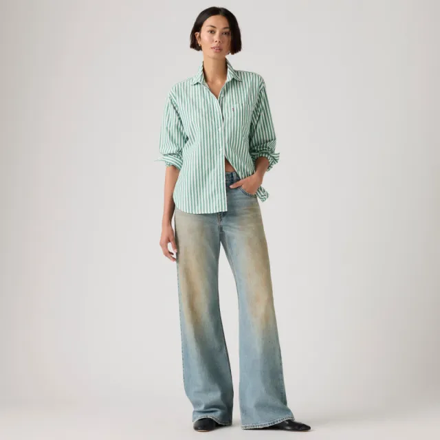 【LEVIS】ROSE 朴彩英同款 LOOSE BOOT 低腰 寬鬆靴型褲 牛仔褲 女生牛仔褲 人氣新品 005DO-0047