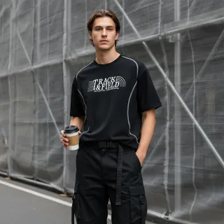 【FILA】男短袖圓領T恤-黑色(1TEA-1310-BK)