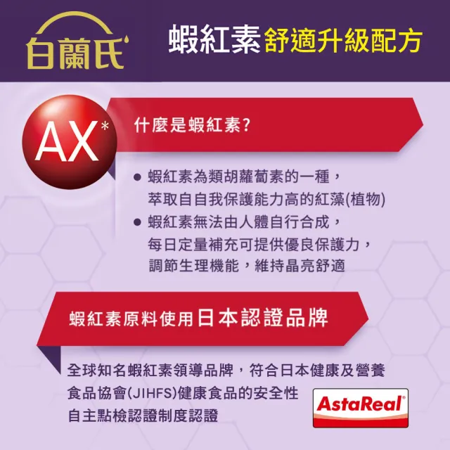 【白蘭氏】強化型葉黃素精華飲60ml*60入 贈葉黃素凍*6入(珍貴蝦紅素 強化舒緩)
