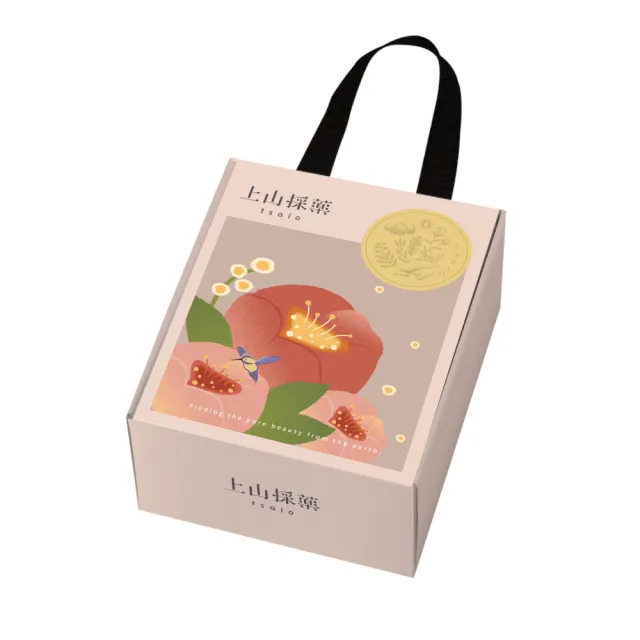 【tsaio 上山採藥】momo獨家限定禮盒600ml-2入組(黑檀澄淨沐浴/白雪松純淨洗髮/送禮)