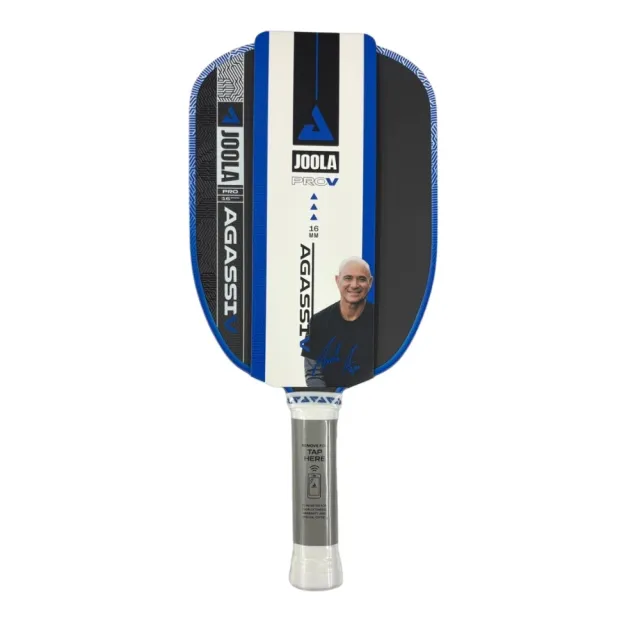 【JOOLA】JOOLA全場網球背景型AGASSI PRO V AGASSI ROYAL 16mm匹克球拍藍(600592)