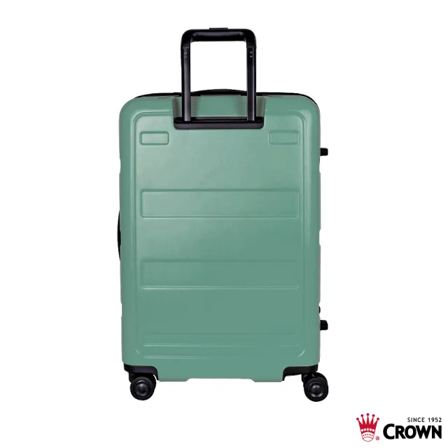 【CROWN 皇冠】29吋 拉鍊拉桿箱 行李箱 旅行箱(霧面/超輕量)