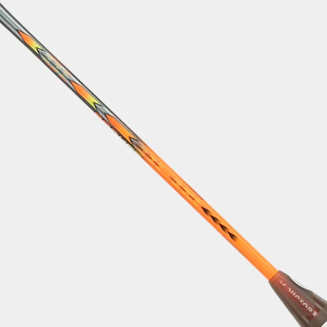 【VICTOR 勝利體育】羽球拍 羽毛球拍 TK-ROCKET 火箭炮 O 火焰橘