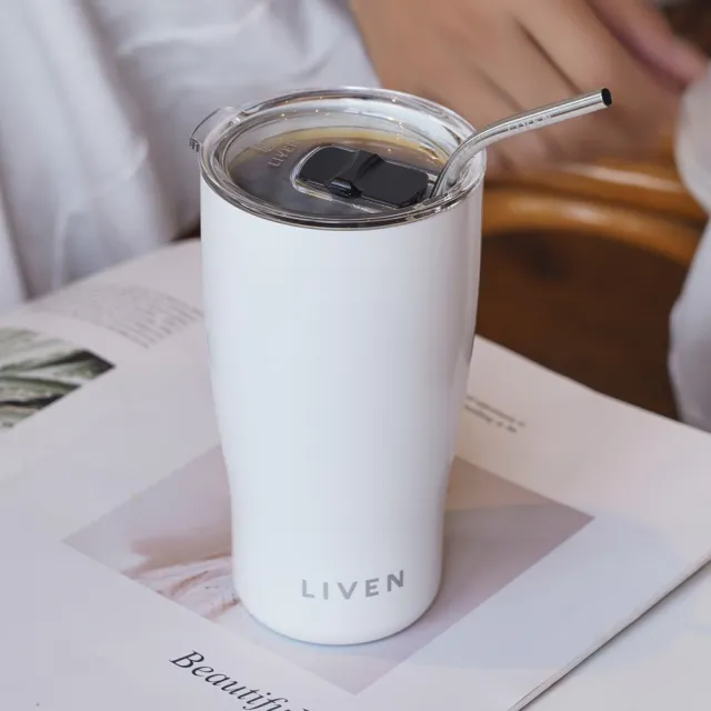【乾唐軒】躍動隨手杯 / 含蓋 / 5色 570ml ※ 此商品無附贈不鏽鋼吸管
