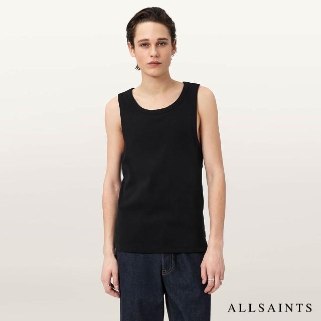 【ALLSAINTS】AXEL 無袖背心-黑 M005JE (修身版型)