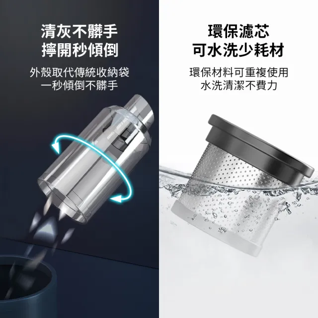 【DREAMCATCHER】鋁合金吸吹兩用吸塵器(手持吸塵器/無線吸塵器/小吸塵器)