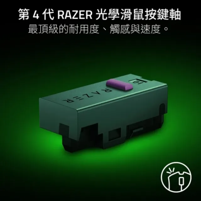 【Razer 雷蛇】DeathAdder 煉獄奎蛇 V4 Pro 超輕量無線電競滑鼠(黑/白)
