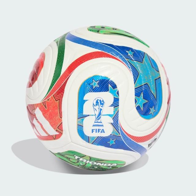 【adidas 愛迪達】FIFA 世界盃 TRIONDA 專業比賽用球  足球 男/女 JD8021
