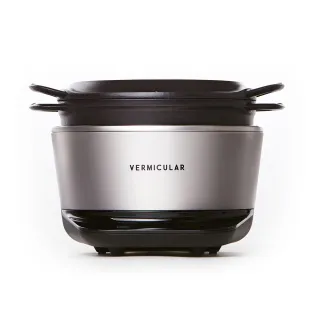 【Vermicular】//超值雙鍋組// IH電子琺瑯鑄鐵鍋+23cm琺瑯鑄鐵鍋-碳黑