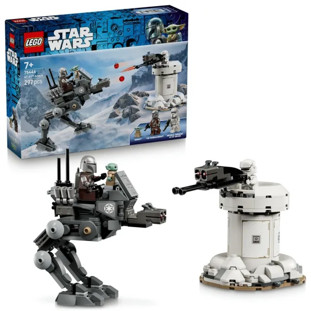 【LEGO 樂高】星際大戰系列 75444 AT-RT 的襲擊(曼達洛人與古古 星戰 居家擺設 積木)