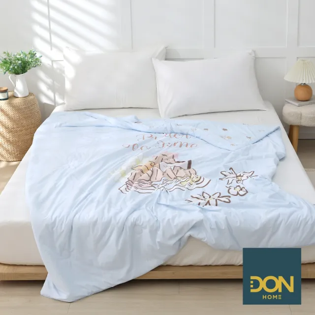 【DON】奶油家族聯名系列-ICE TECH+甜心午茶冰絲涼感夏被(150*200cm)