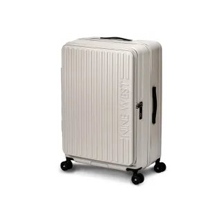 【NINE WEST】變輪箱系列 前開式 28吋行李箱 快拆輪設計 可擴充加大 旅行箱 (米色) NW32910