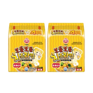 【不倒翁】起司風味拉麵(111g*4入) 2包組