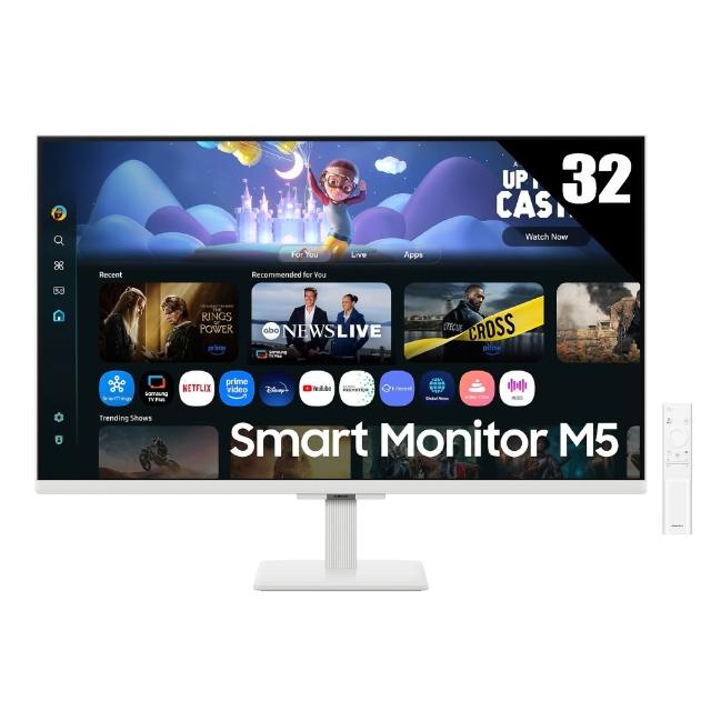 【Samsung 三星】32吋FHD智慧聯網螢幕-白(S32FM501EC)