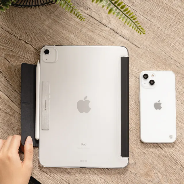 【SwitchEasy】iPad Pro 11吋 Origami Nude 多角度透明保護殼(支援2025 Pro 11吋 (M5))