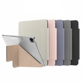 【SwitchEasy】2026 iPad Air 13吋 Origami Nude 多角度透明保護殼 (通用2025-24 iPad Air 13吋)