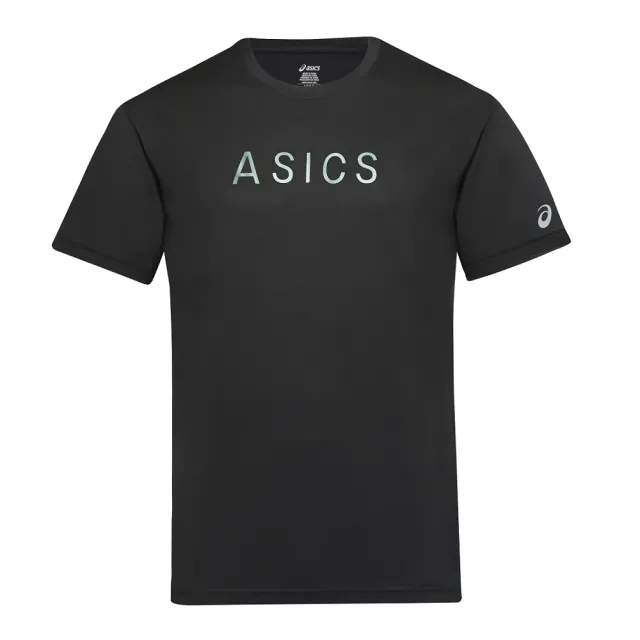 【asics 亞瑟士】短袖上衣 男 訓練 慢跑 亞規 黑 2031F567-001