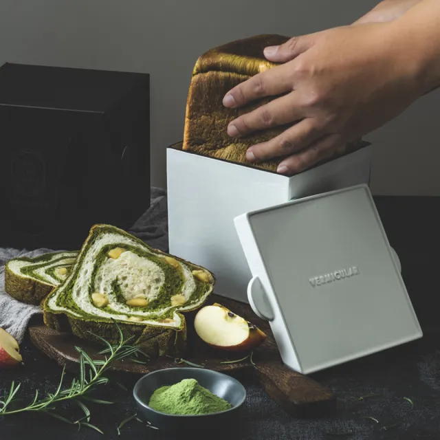 【Vermicular】MINI IH 琺瑯鑄鐵電子鍋+琺瑯鑄鐵鍋方型深烤模(電子鍋/IH電子鍋/鑄鐵鍋/鑄鐵烤模/吐司模)