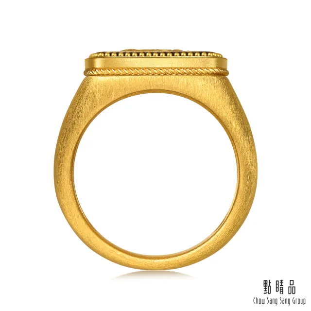 【點睛品】飛馬翱翔 黃金戒指_計價黃金(港圍19)