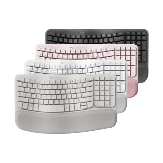 【Logitech 羅技】Wave Keys人體工學鍵盤