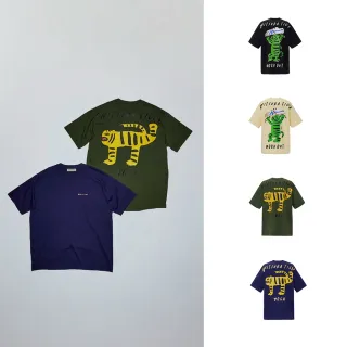 【Onitsuka Tiger】鬼塚虎-老虎印花塗鴉短袖上衣(2183B624-200/2183B624-400/2183B623-001/2183B623-750)