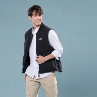 【NAUTICA】官方旗艦 男裝 空氣感防風鋪棉背心(黑色)