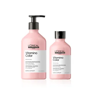 【L’OREAL 巴黎萊雅PRO】絲漾博飽和護色洗髮精500ml(護色首選/染髮必備/護髮/持久)