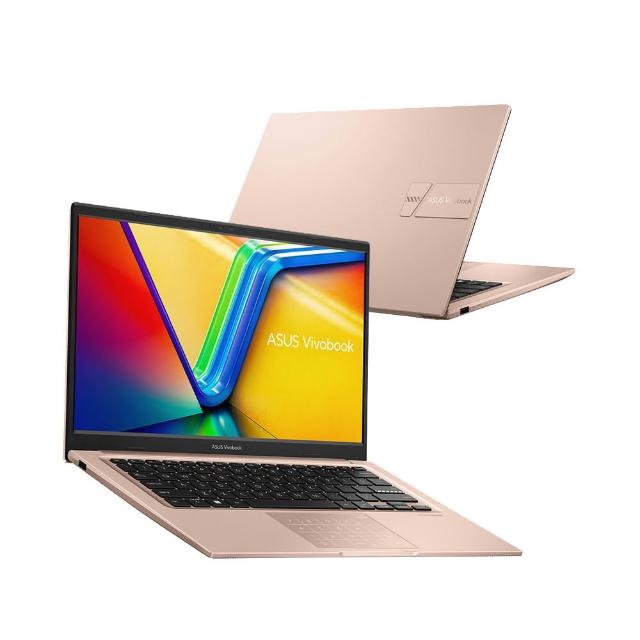 【ASUS 華碩】滑鼠組★14吋Core 5十核16G輕薄筆電(VivoBook X1404VA/Core 5-120U/16G/512G/W11)