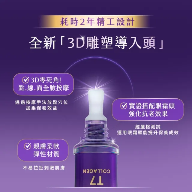 【AHC】T7女王膠原彈嫩撫紋全臉眼霜40ml(冠軍眼霜/膠原小彈簧/抗老/緊緻撫紋)