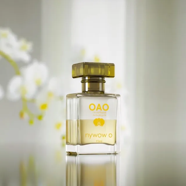 【nywow o 添美盛德】蘭花精萃晶潤蘭花油15ml(精華油/美容油/保濕修復/緊緻淡紋)