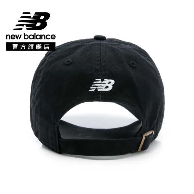 【NEW BALANCE】NB 仿舊水洗棒球帽/復古帽_AC8105UBK_中性_黑色