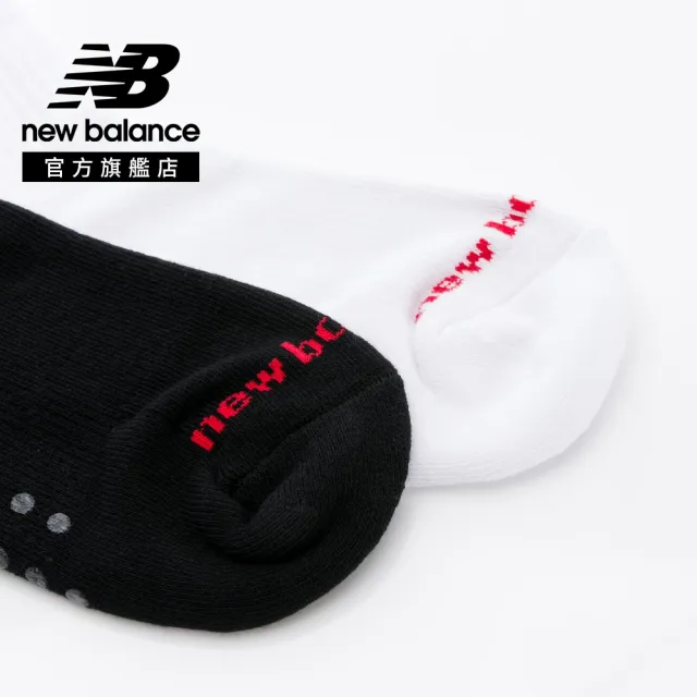 【NEW BALANCE】NB 童襪二入一組_LAS51282WK_中性_白/黑色