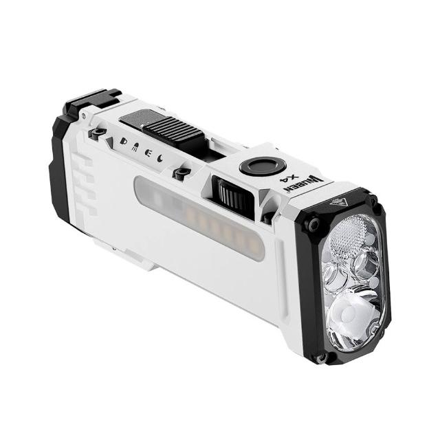 【WUBEN】電筒王 X4 EDC手電筒 1500流明 205米 主燈雙光源RGB側燈 磁吸 無極調光 TYPE-C 18650
